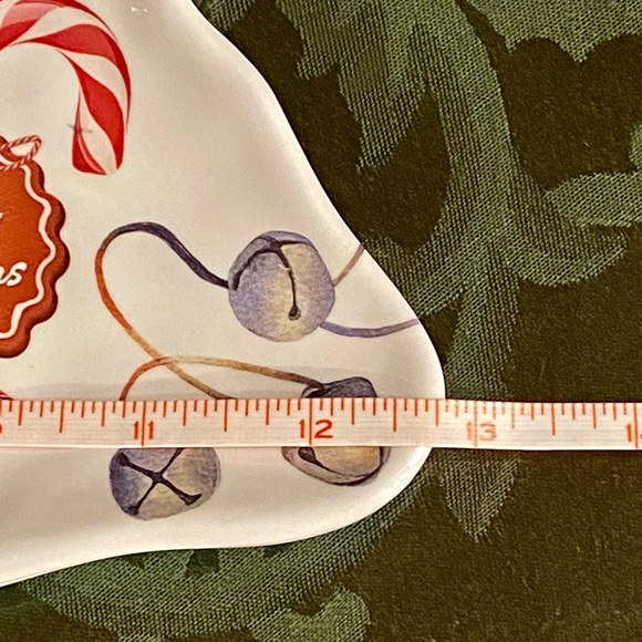 Michel Design Works “Peppermint” Melamine Serveware Christmas Tree Plate🎄NWT🎄 - Picture 5 of 7